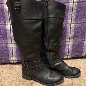 American Eagle Knee-High Black Boots
